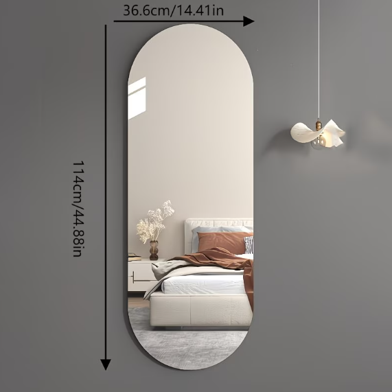 Self-Adhesive Full-Length Mirror