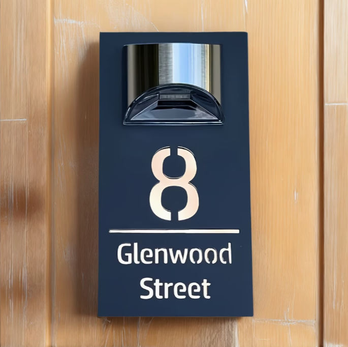 RTS LED Address Plate
