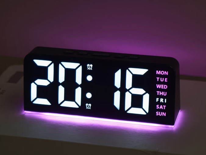 LED Atmosphere Alarm Clock
