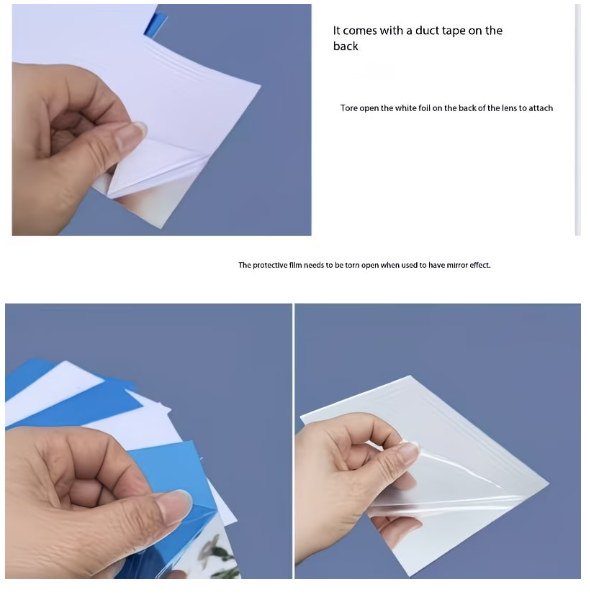 Self-Adhesive Full-Length Mirror